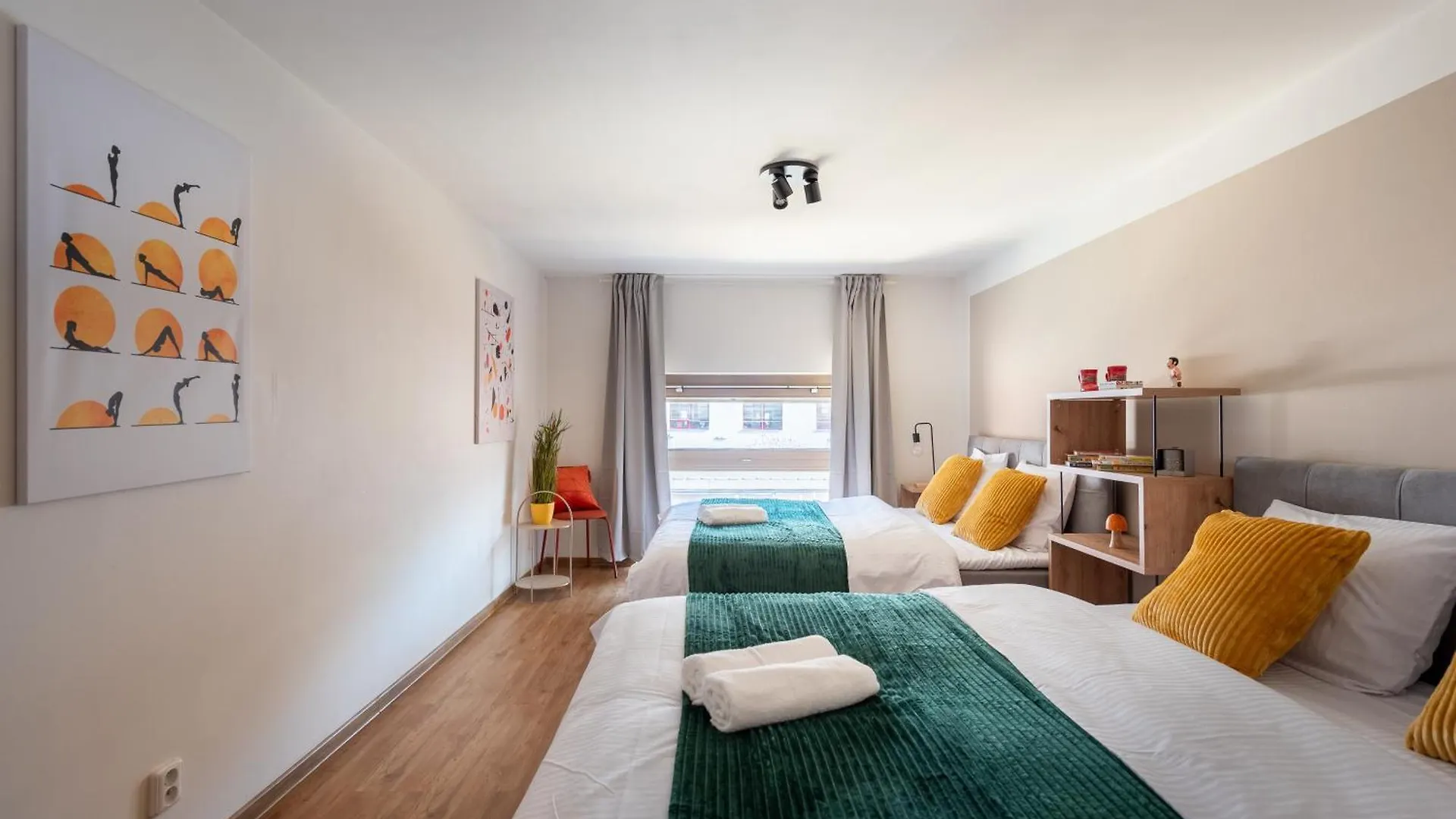 Deluxe Apartments With Balcony Near Center Prague Czech Republic